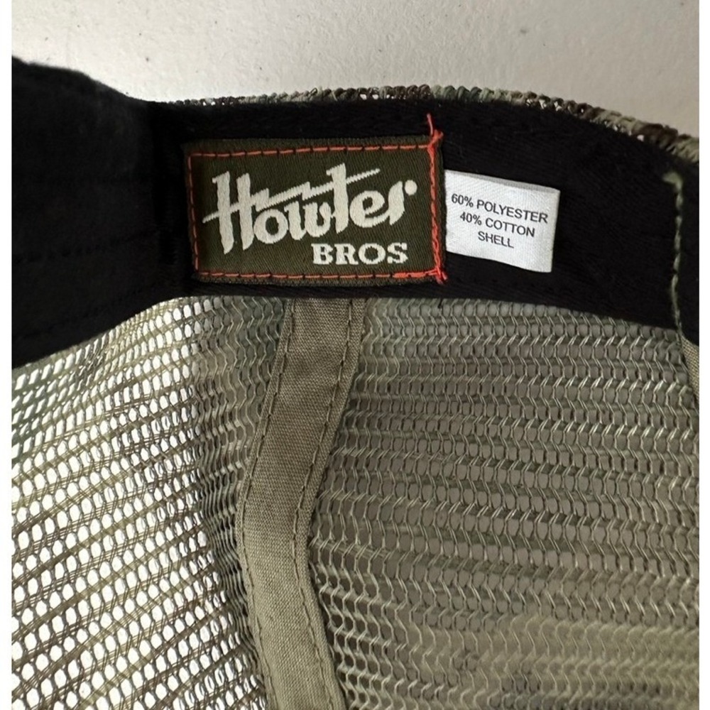 Howler Brothers Feedstore Heed The Call Camo Trucker Hat Mesh Snapback Cap Green - Picture 5 of 8